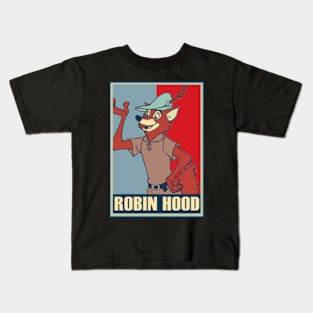 Merry Mens Mayhem Embrace the Humorous Escapades of Robin Merry Band on this Cartoon Kids T-Shirt